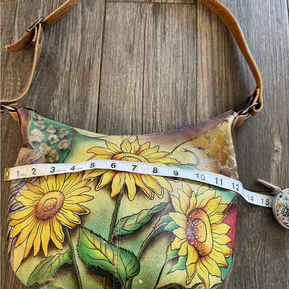 Anuschka Artistic Multicolor Shoulder Bag - Picture 5 of 16